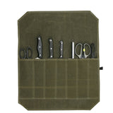 2023 New Chef Knife Bag Portable Multifunctional Roll Bag Carry Case Bag Kitchen Cooking Portable Durable Storage Pockets