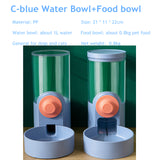 Pet Supplies 3.8L Large Capacity Pet Dog Cat Automatic Feeder Detachable Bowl Water Dispenser Food Feeding Device For Cat Dog