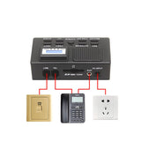 Digital Fixed Telephone Recording Box LCD Display Support SD Card Automatic Recording Portable Landline Phone Call Recorder