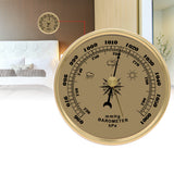 Wall Mounted Household Barometer Thermometer Hygrometer Weather Station Hanging Pressure hPa Gauge Air Weather Instrument