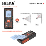 HILDA Laser Rangefinder Distance Meter 100M Finder Building Measure Ruler laser tape range device rulerfinder build measure