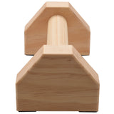 Fitness Push-Ups Gymnasium Exercise Training Chest H-Shaped Wooden Calisthenics Handstand Parallel Rod Double Rod