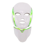 7 Colors Led Facial Mask Led Household Spectrometer Face Mask Machine Light Therapy Acne Mask Neck Beauty Led Mask