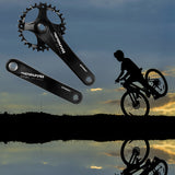 PROWHEEL Bike Crankset Sprocket 104BCD Mountain Bike Crank 32T Easy to Modify Single Crank Set