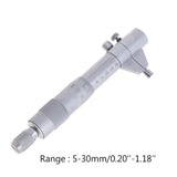 5-30mm Internal Micrometer 0.01mm Stainless Steel Accurate Screw Gauge Metric Inner Diameter Measuring Tool