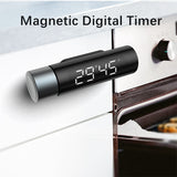 LED Counter Alarm Remind Magnetic Digital Timer Manual Electronic Countdown Timer for Kitchen Cooking Shower Study Stopwatch