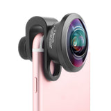 2022.Full Frame Fisheye Wide Macro Camera Screen Mobile Phone Lens 238 Degree Stereoscopic Photo Lens 7.5mm Angle Field