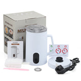 Automatic Milk Frother Electric Foam Milk Beater Blender Machine Milk Cappuccino Foamer Creamer Portable Coffee Mixer Stirrer