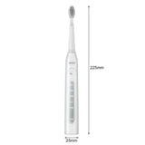 Seago SG-507 USB Rechargeable Electric Toothbrush Adult Waterproof Deep Clean Teeth Brush 2 Replacement Heads 5 Cleaning Modes