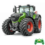 RC Tractor 1/16 RC Truck Farm Tractor 2.4G Remote Control Trailer Dump/Rake/Water Truck Simulated Large Construction Vehicle Toy