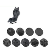 220V Household Electric Waffle Machine Non-stick Sandwich Pancake Maker Donut Cake Baker Octopus Ball Maker With 9 Plates