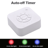 White Noise Machine USB Rechargeable Timed Shutdown Sleep Sound Machine For Sleeping &amp; Relaxation For Baby Adult Office Travel