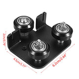 Extruder Back Support Plate with Pulley for Ender 3 CR-10 CR-10S S4 3D Printers K3KE