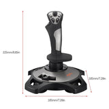 PXN-2113 Gaming Joystick Flight Simulator Gamepad Controller Arcade Joystick for PC/Desktop