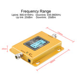 Cost-effective LCD Display GSM 900MHz Signal Repeater GSM Signal Booster 20dbm LCD Display Cell Phone Signal Booster Amplifier