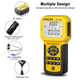 Digital Anemometer BT-846A wind tester Measures Wind Speed Wind Temp Pro HVAC Air Volume CFM Air Flow Velocity Meter