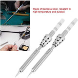 Soldering Tip Cleaner Solder Tip Cleaning Wire & TS100 Soldering Iron Tip Stainless Steel Soldering Iron Station