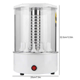 Electric BBQ Machine Infrared Fast Rotating Barbecue Grill Pan Kitchen Smokeless Electric Hotplate Grilled Meat Oven 220V 1100W