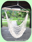 Instyle Bold Cotton Rope Hammock Swing Chair Patio Swing Outdoor Garden Hanging Chair Travel Camping Hammock Silla Colgante