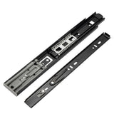 10-20'' Push Open Drawer Slides Mount Full Extension Drawer Runners  Ball Bearing Closet Tracks  Heavy Duty Furniture Hardware