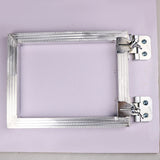 2PCS Silk Screen Printing Metal Frame Butterfly Hinge Clamp DIY Hobby Screen Painting Fixing Hinge Clamp Hardware Clip Tools
