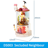 Robotime Rolife DIY Dollhouse Wooden Miniature Doll House for Birthday Gift Mysterious World Series