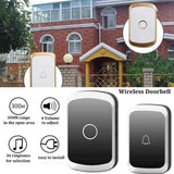 Wireless Doorbell Home Welcome Smart Doorbell 300M Long Wireless Distance 36 Songs Home Security Waterproof Touch Button
