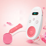 No Radiation Fetal Doppler Baby Heartbeat Monitor Household Pregnant Baby Ultrasound Heartbeat Sound Monitor Stethoscope