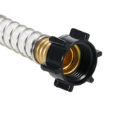 Drinking Purifier 2pcs RV/Marine Water Filters with Flexible Hose Protector Outdoor Drinking Washing Filter