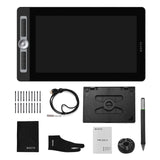 BOSTO BT-16HD Pro 15.6 Inch H-IPS LCD Graphics Drawing Tablet Display Digital Art Drawing Pad 8192 Battery-free Pen