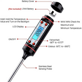 1 Pcs Electronic Digital Foods Thermometer For Cake Candy Fry BBQ Food Meat Temperature Household Thermometers with Long Probe