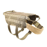 Dog Harness K9 Military Tactical Hound Nylon Dog Vest Adjustable training leash for small Large Dog German Shepherd dog supplies