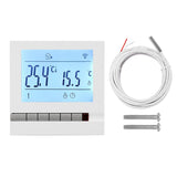 WiFi Smart Thermostat Temperature Controller For Water/Electric Floor Heating Water/Gas Boiler Works With Alexa Google Home