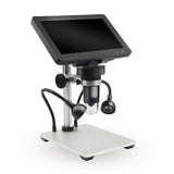 2021 latest 12MP DM9 HD 7 inch screen 1200x digital microscope industrial magnifier with wire control, suitable for iPhone iPad