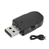 Wireless Bluetooth Transmitter Receiver 2 in 1 Hands Free Call Stereo Bluetooth AUX Adapter for Computers Mobile Phones TVs