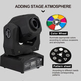 LED Spot 60W Moving Head Light Gobo/Pattern Rotation Manual Focus With DMX Controller For Projector Dj Disco Stage Lighting