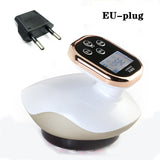 Smart LCD Screen Scraping Instrument Magnetic Therapy Cupping Dehumidify Heating Negative Pressure Suction Heating Cupping Tools