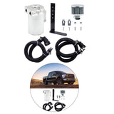 Oil Catch Can Kit 500ml Aluminum Fits for F 150 5.0L 2011-2019 Moulding