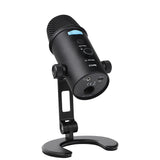 Alctron CU48 broadcasting condenser mic mute function dual capsule design for conference,live streaming and instrument