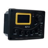 4-Band EQ Equalizer System Acoustic Guitar Preamp Piezo Pickup LCD Screen Tuner