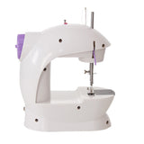 Household Multifunctional Mini Portable Sewing Machine Night Light Pedal Desktop Electric Sewing Machine Set