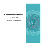 2021 New PVC Beautifully Constellation Printed Yoga Mat 6MM Beginner Non-slip Fitness Mat for Gym Home Travel Pad