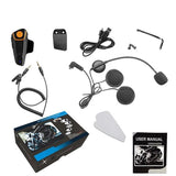 2020 Version BT-S2 1000m 30M IPX7 Waterproof Moto Helmet Bluetooth Wireless Headset Motorcycle bluetooth intercom for motorcycle