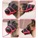 Dog Muzzle Nylon Anti-Bite Barking for Small Large Dogs chihuahua husky pit bull Breathable Adjustable Muzzles dog supplies