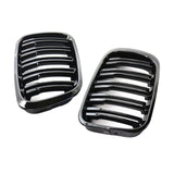 Front Hood Kidney Grille Compatible with  E46 4 Door 1998-2001 330i