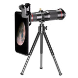 48X HD Telephoto Lens For Smartphone Powerful Zoom Monocular With Tripod Support Mobile Phone Camera Telescope