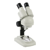10X/20X 20X/40X Stereo Microscope Binocular Microscope LED Illumination For PCB Soldering Phone Repair Kids Education
