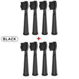 Replacement toothbrush head, Soft hair brush head, Detachable toothbrush head
