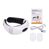 EMS Electric Pulse Neck Treatment Impulse Cervical Vertebra Back Shoulder Pain Relief Massager Relaxation Health Care