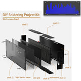 Diy led music spectrum display Kit 16x32 rhythm lights clock temperature 8 kinds Spectrum mode SMD soldering project
